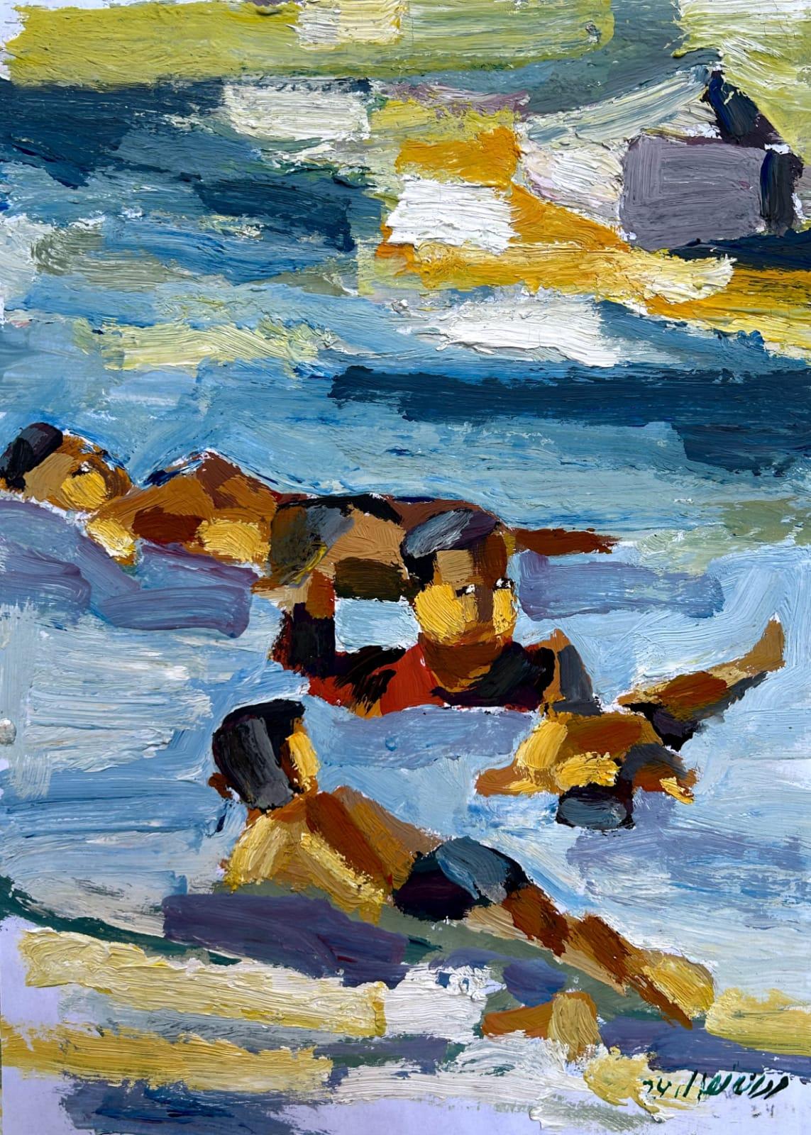 marwan-nassar-solo-exhibition-2024-painting-scenes-gaza