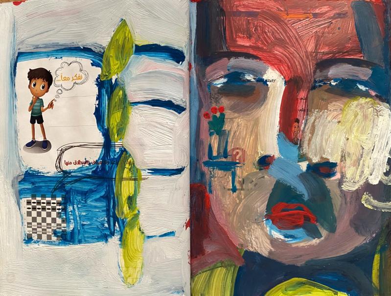 marwan-nassar-solo-exhibition-2025-painting-untitled-gaza