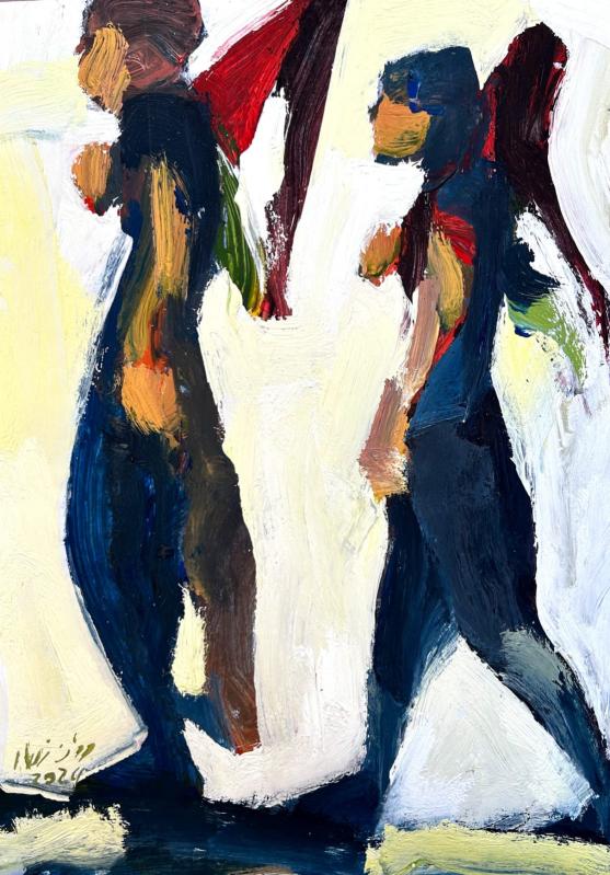 marwan-nassar-solo-exhibition-2024-painting-scenes-gaza