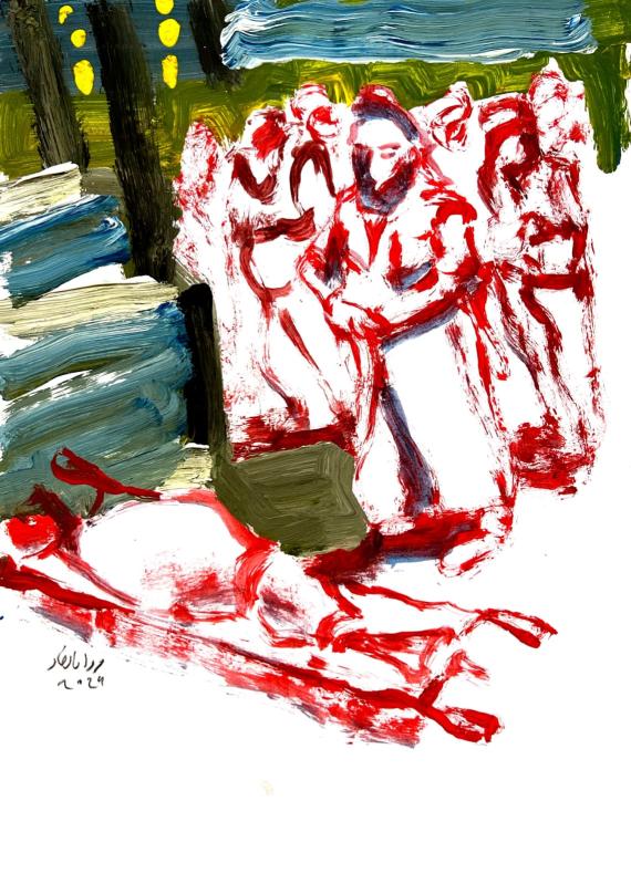 marwan-nassar-solo-exhibition-2024-painting-scenes-gaza-31