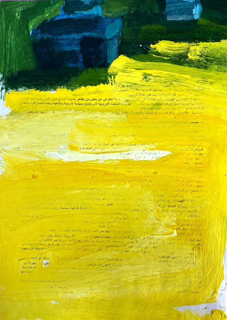 marwan-nassar-solo-exhibition-2025-painting-untitled-gaza