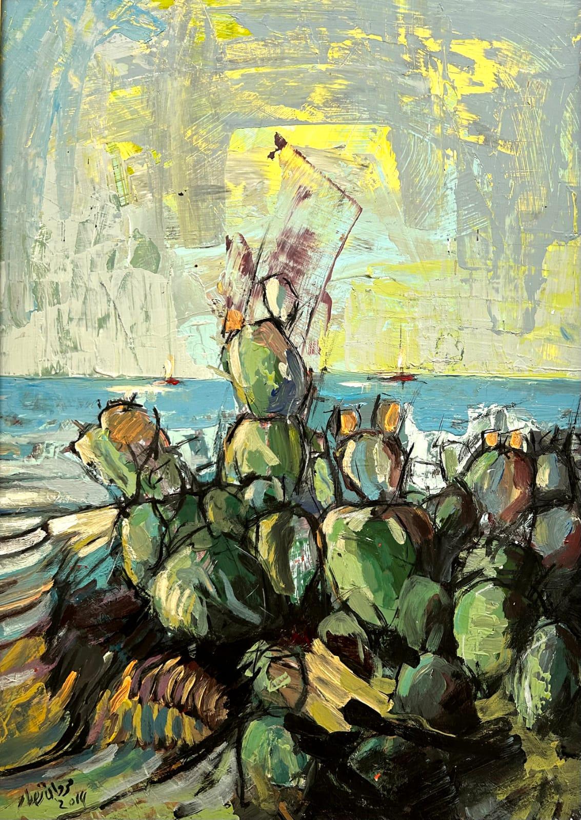 marwan-nassar-solo-exhibition-2023-painting-Untitled