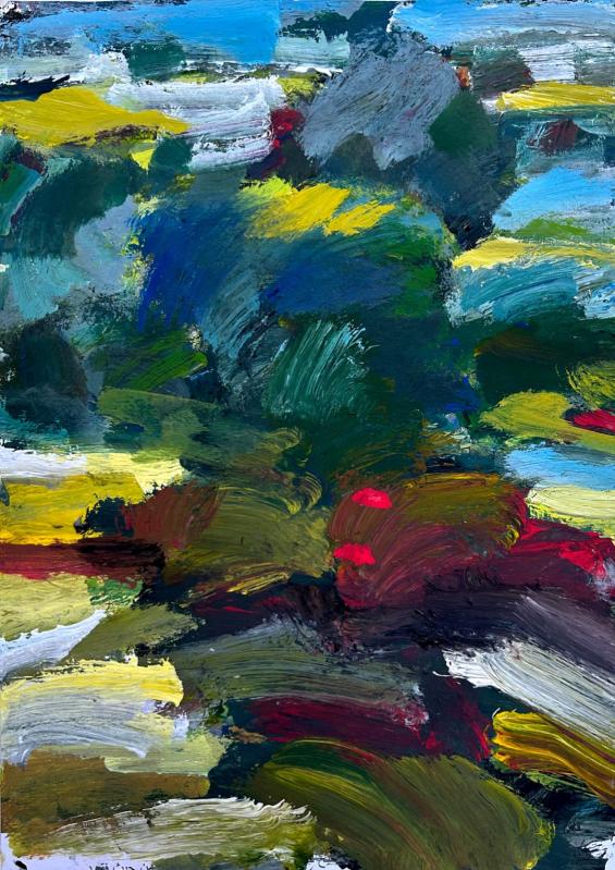 marwan-nassar-solo-exhibition-2025-painting-untitled-gaza