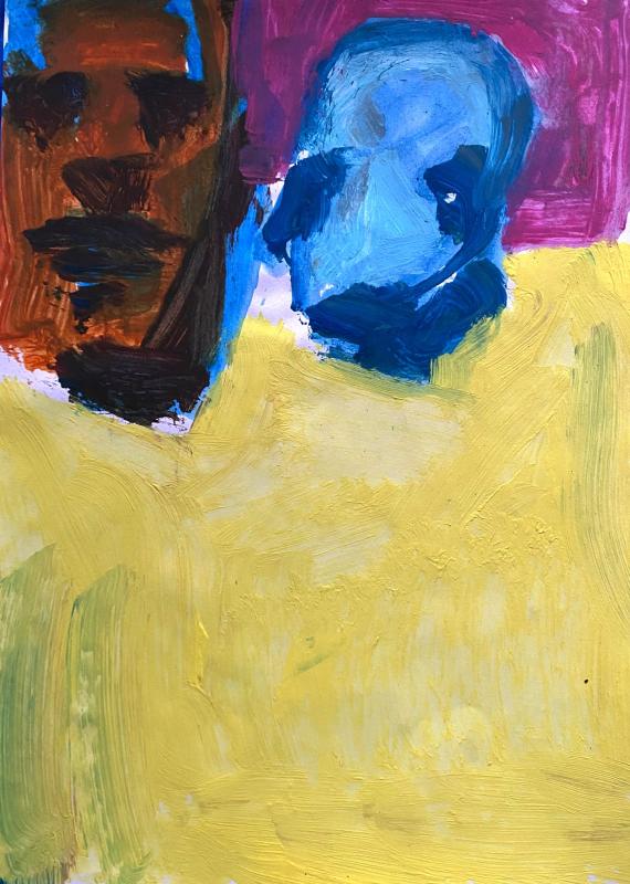 marwan-nassar-solo-exhibition-2025-painting-untitled-gaza