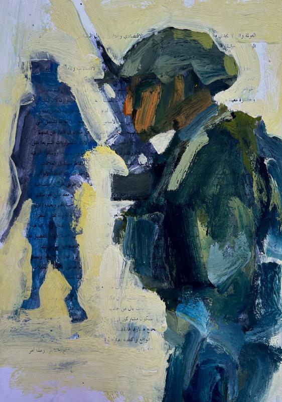 marwan-nassar-solo-exhibition-2025-painting-untitled-gaza