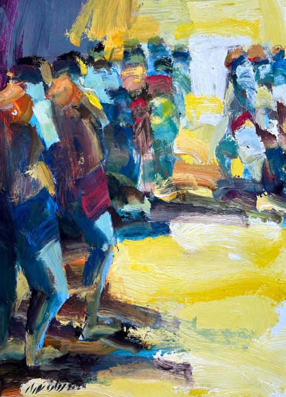 marwan-nassar-solo-exhibition-2024-painting-scenes-gaza