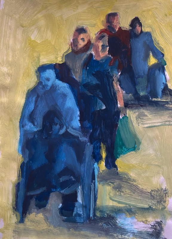 marwan-nassar-solo-exhibition-2025-painting-untitled-gaza