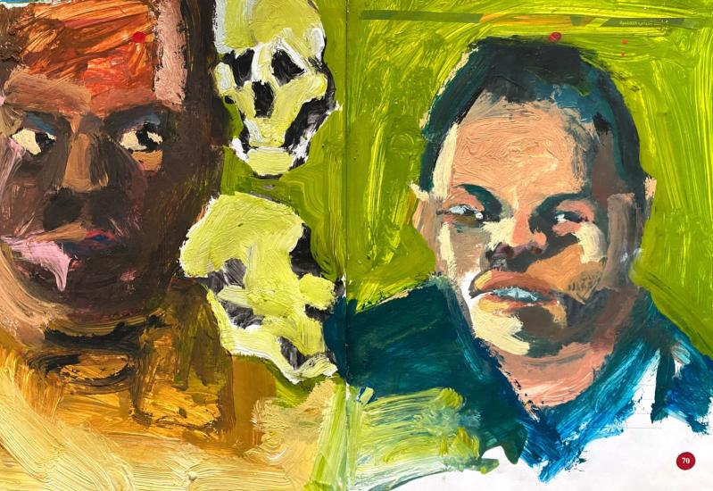 marwan-nassar-solo-exhibition-2025-painting-untitled-gaza