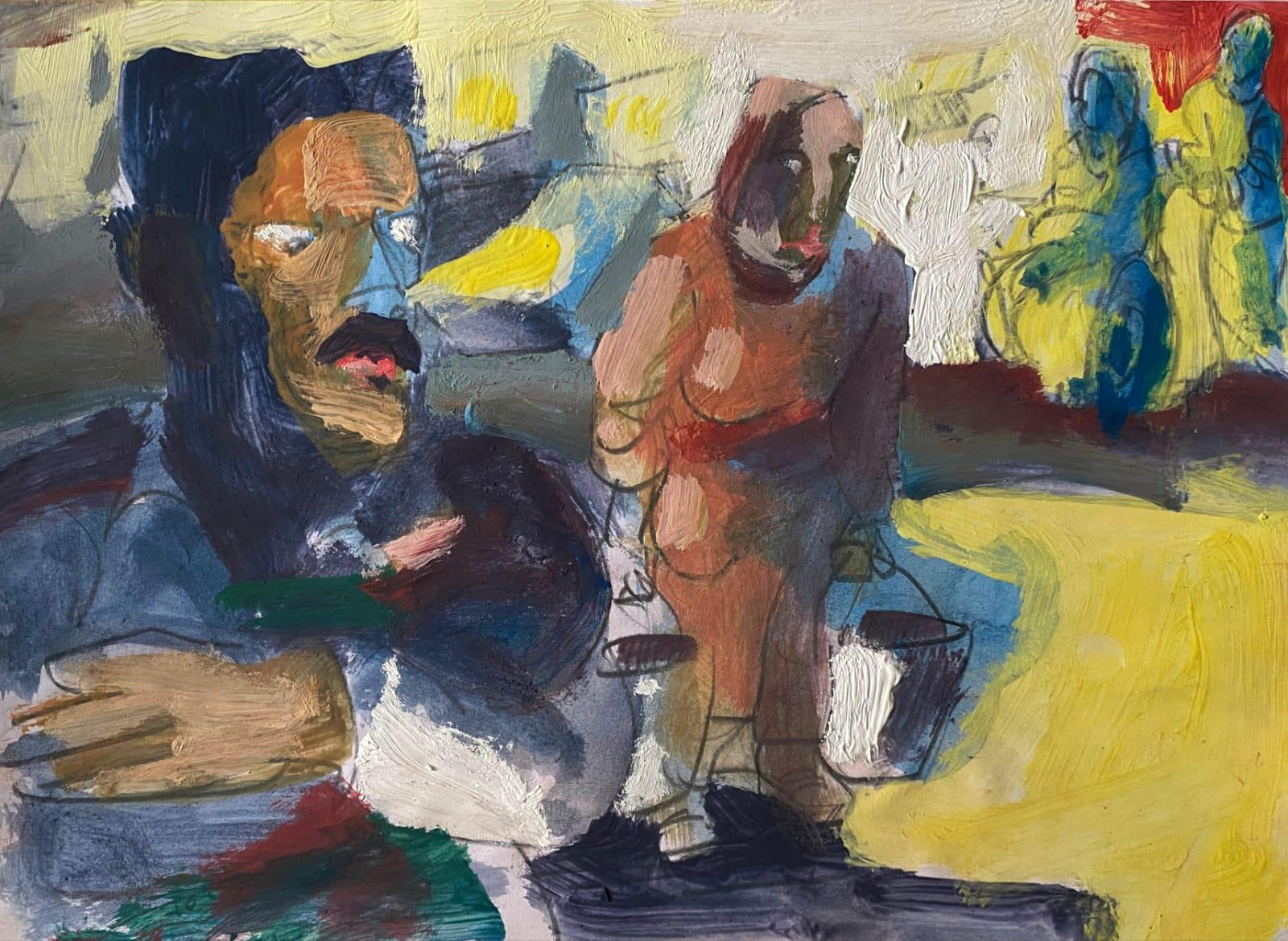 marwan-nassar-solo-exhibition-2025-painting-untitled-gaza