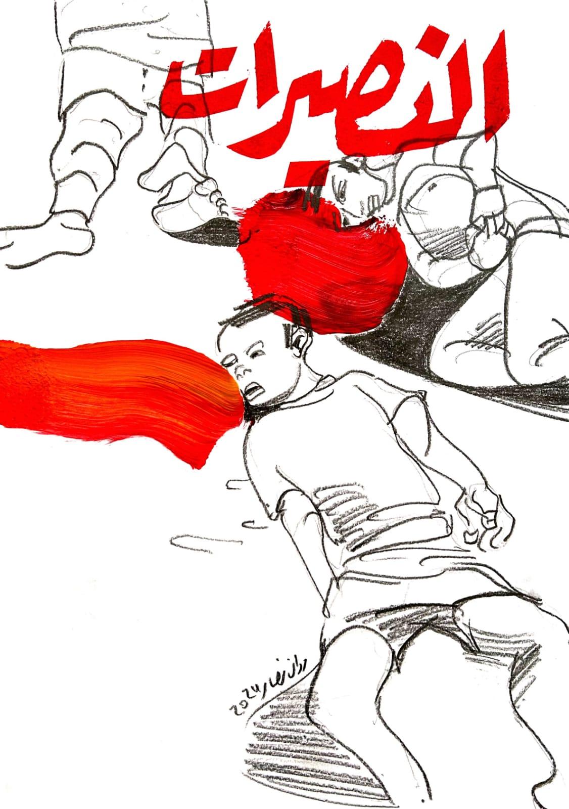 marwan-nassar-solo-exhibition-2024-painting-scenes-gaza-23