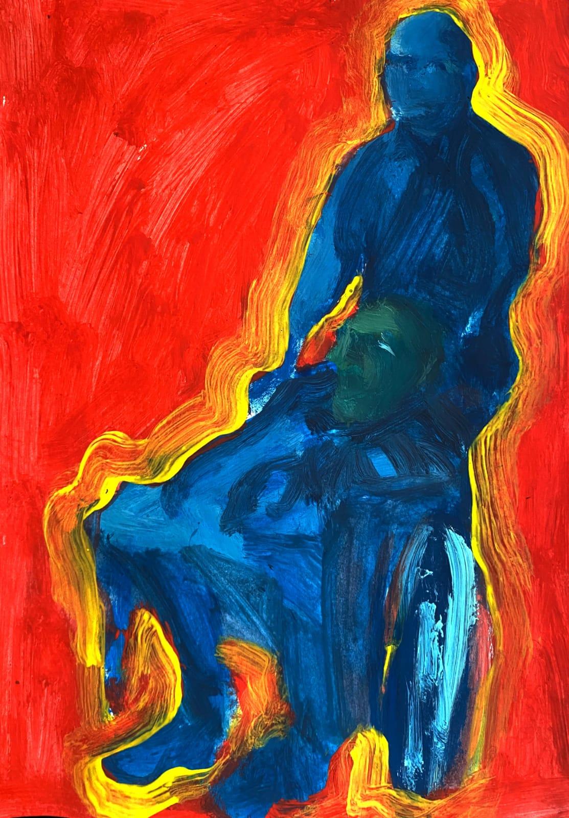 marwan-nassar-solo-exhibition-2025-painting-untitled-gaza