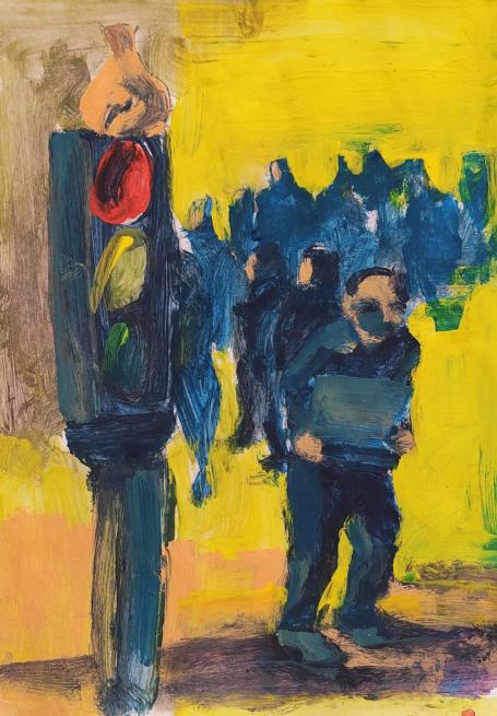 marwan-nassar-solo-exhibition-2025-painting-untitled-gaza
