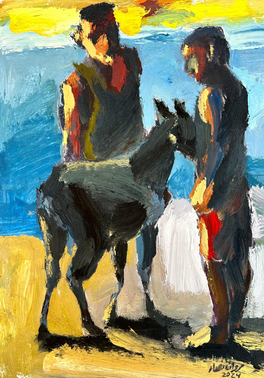 marwan-nassar-solo-exhibition-2024-painting-scenes-gaza