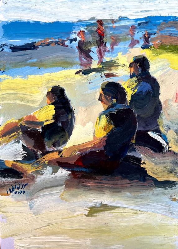 marwan-nassar-solo-exhibition-2024-painting-scenes-gaza