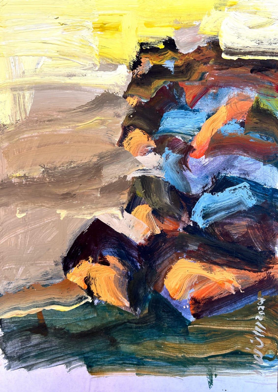 marwan-nassar-solo-exhibition-2024-painting-scenes-gaza-84