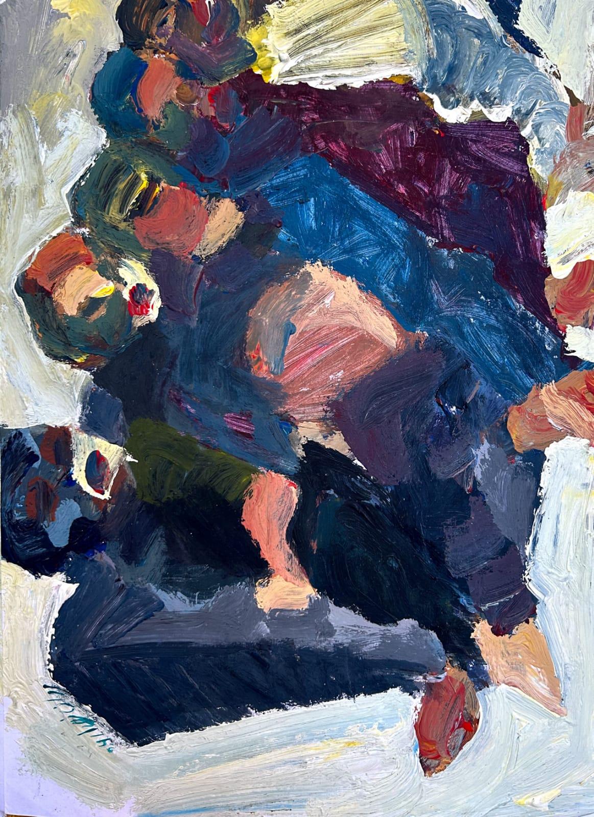 marwan-nassar-solo-exhibition-2024-painting-scenes-gaza