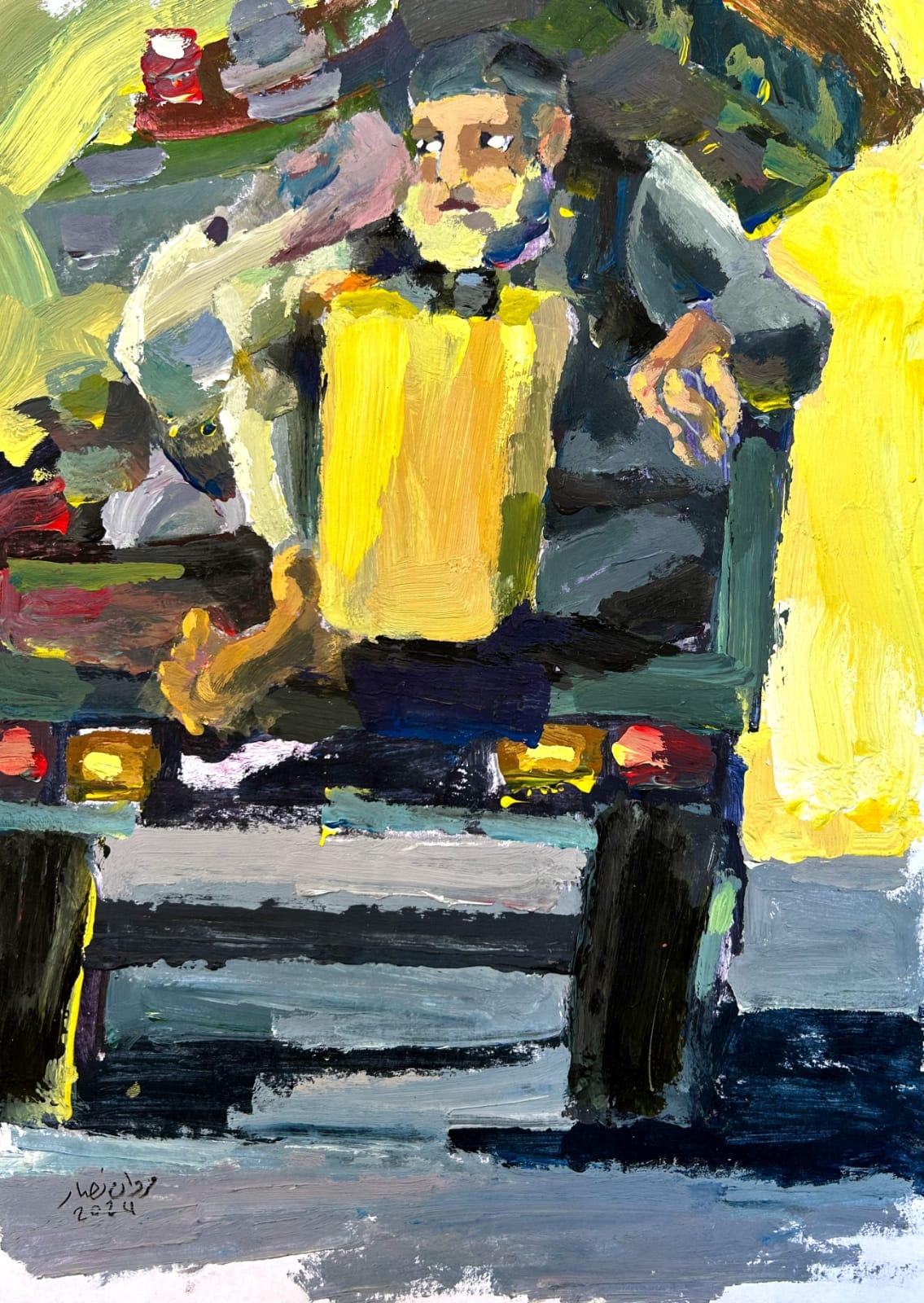 marwan-nassar-solo-exhibition-2024-painting-scenes-gaza