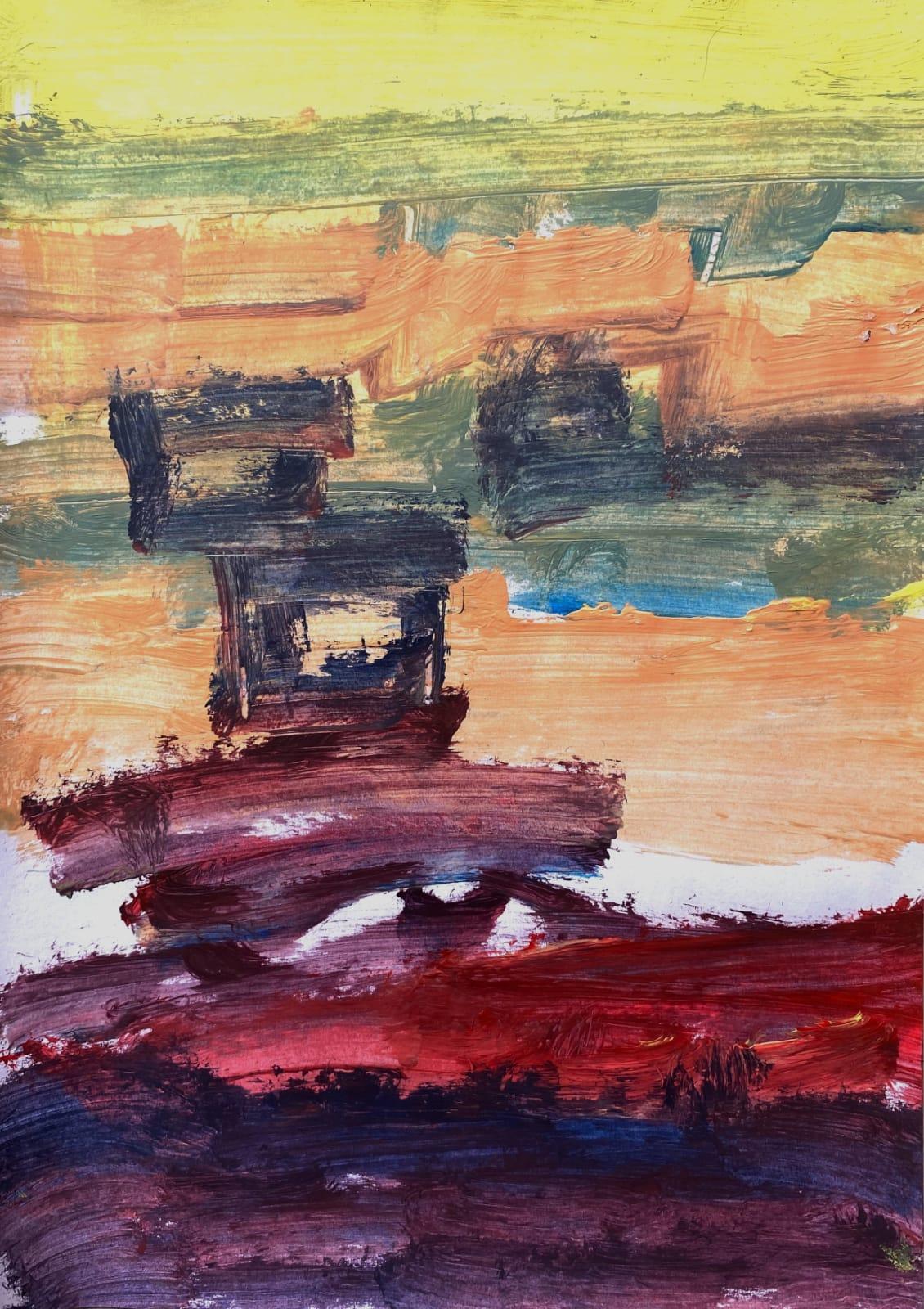 marwan-nassar-solo-exhibition-2025-painting-untitled-gaza