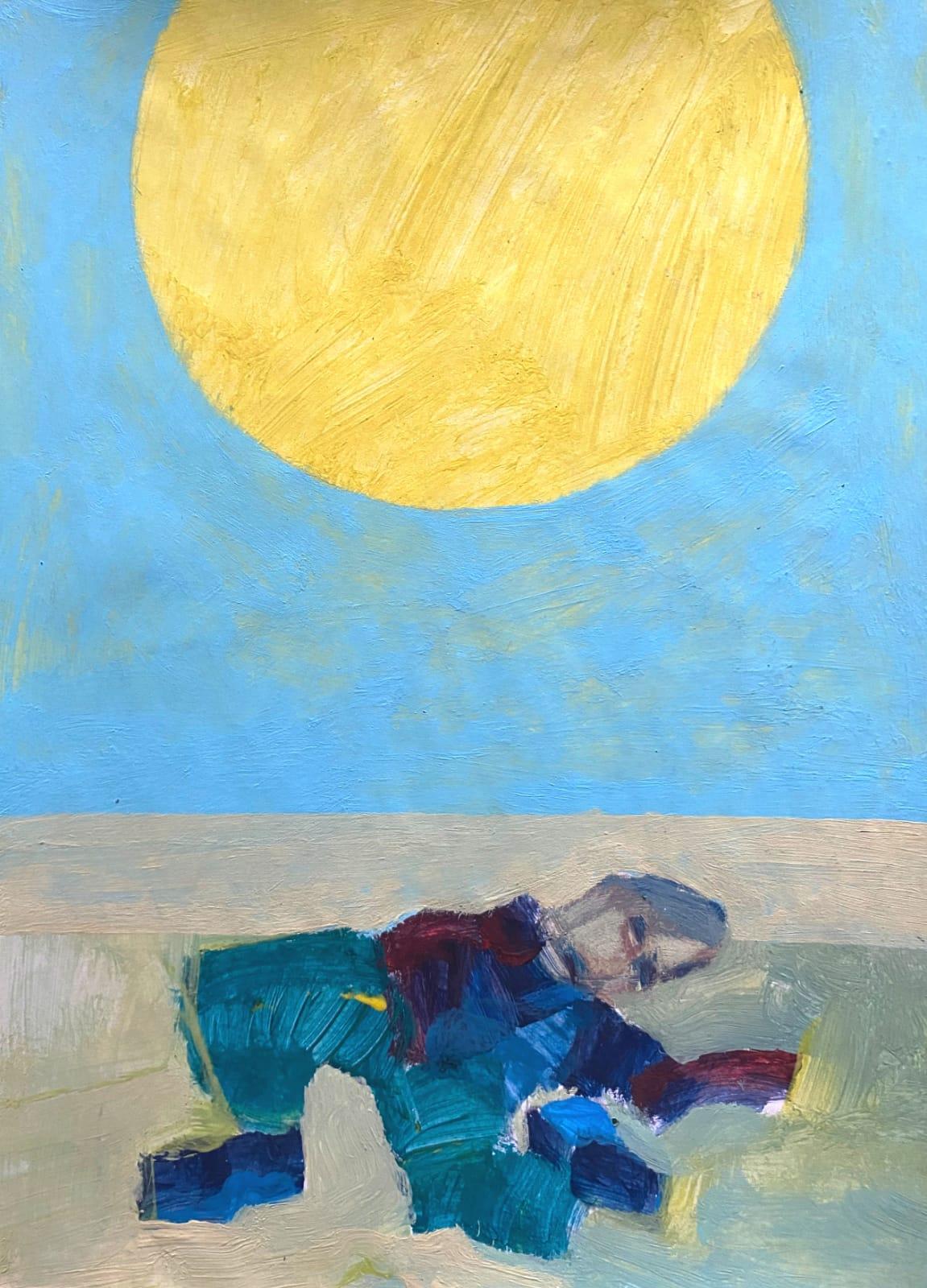 marwan-nassar-solo-exhibition-2025-painting-untitled-gaza