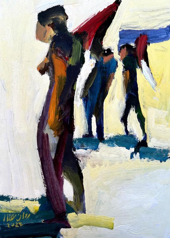 marwan-nassar-solo-exhibition-2024-painting-scenes-gaza