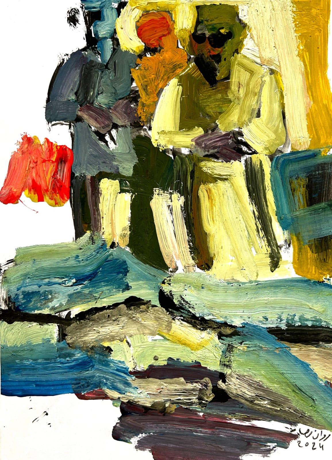 marwan-nassar-solo-exhibition-2024-painting-scenes-gaza