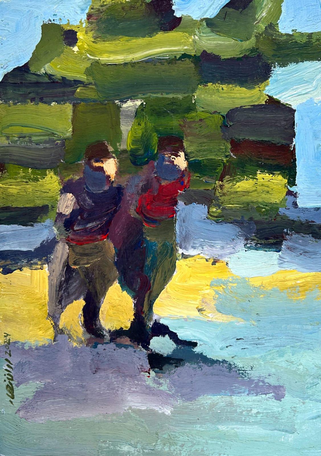 marwan-nassar-solo-exhibition-2024-painting-scenes-gaza