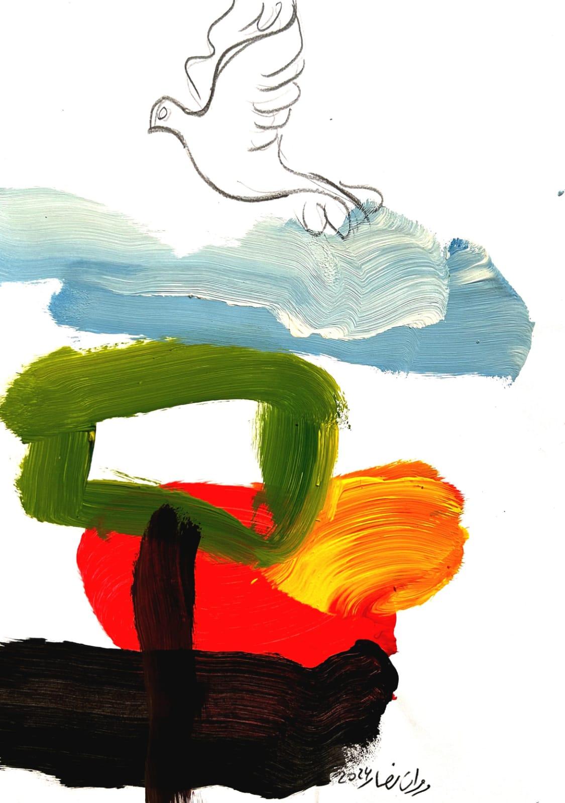 marwan-nassar-solo-exhibition-2024-painting-scenes-gaza-22