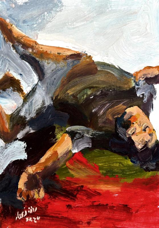 marwan-nassar-solo-exhibition-2024-painting-scenes-gaza