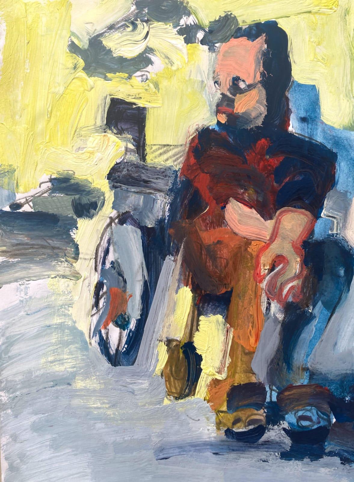 marwan-nassar-solo-exhibition-2025-painting-untitled-gaza