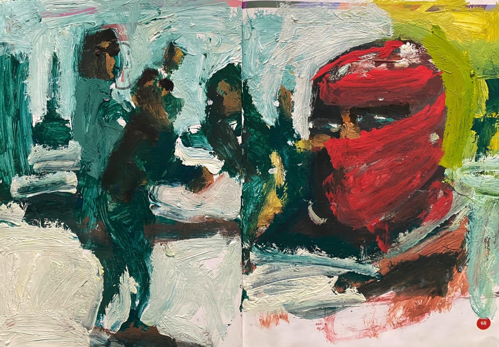 marwan-nassar-solo-exhibition-2025-painting-untitled-gaza