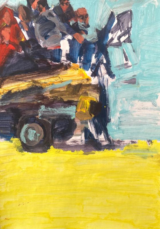 marwan-nassar-solo-exhibition-2025-painting-untitled-gaza