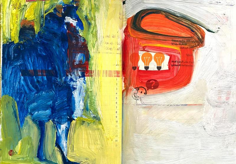 marwan-nassar-solo-exhibition-2025-painting-untitled-gaza