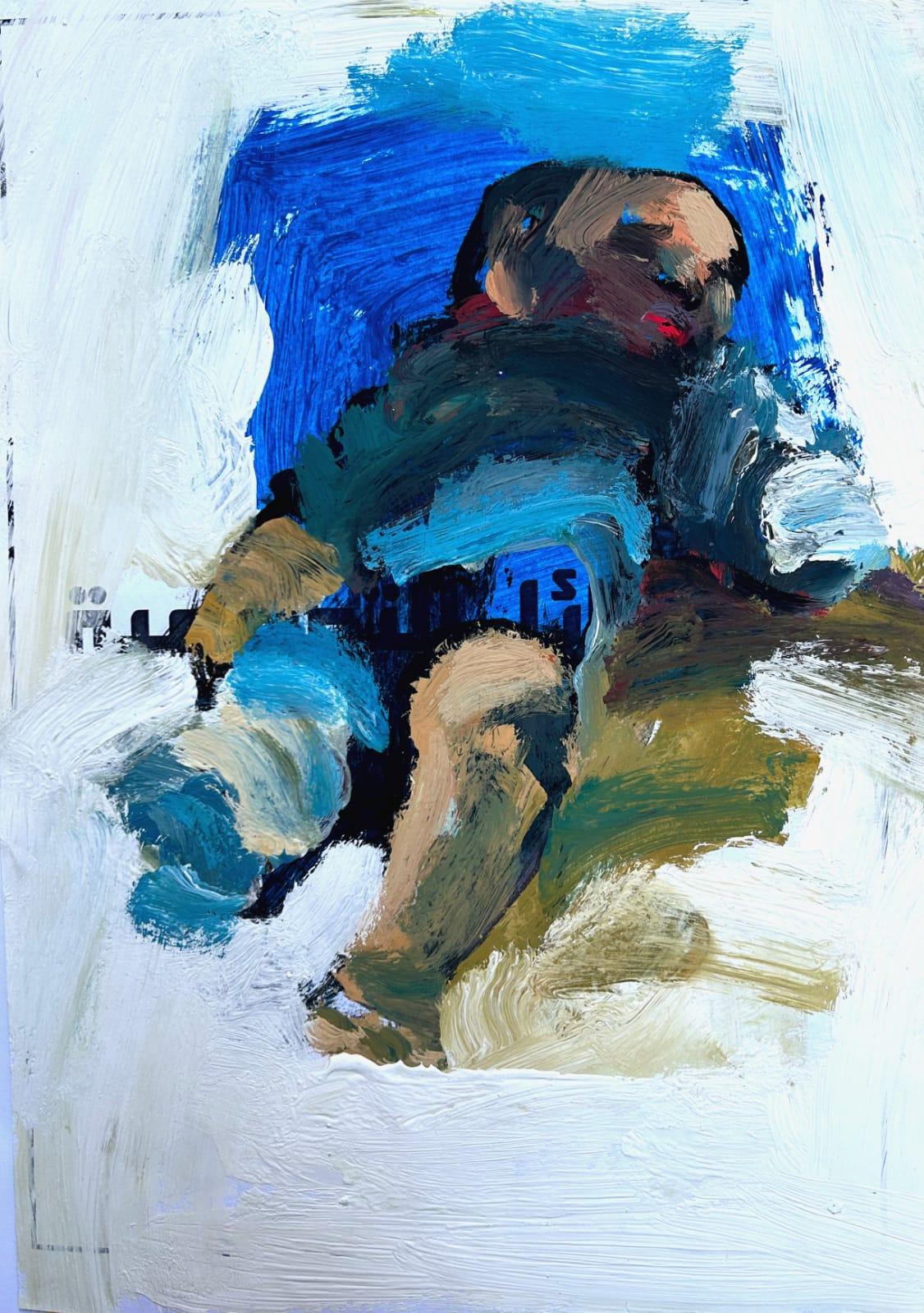 marwan-nassar-solo-exhibition-2025-painting-untitled-gaza