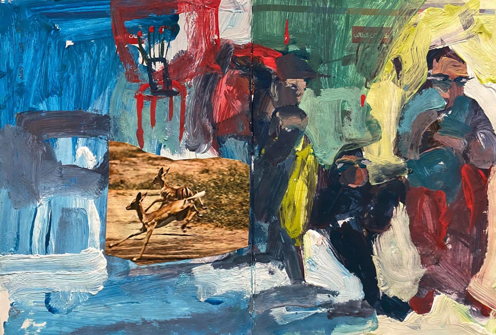 marwan-nassar-solo-exhibition-2025-painting-untitled-gaza