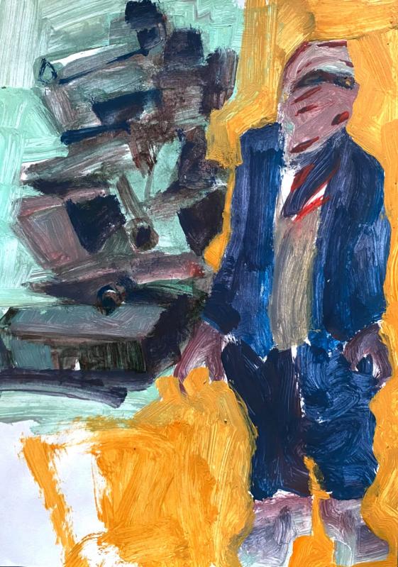 marwan-nassar-solo-exhibition-2025-painting-untitled-gaza