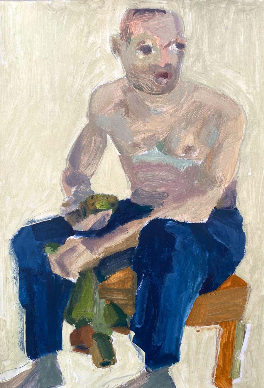 marwan-nassar-solo-exhibition-2025-painting-untitled-gaza