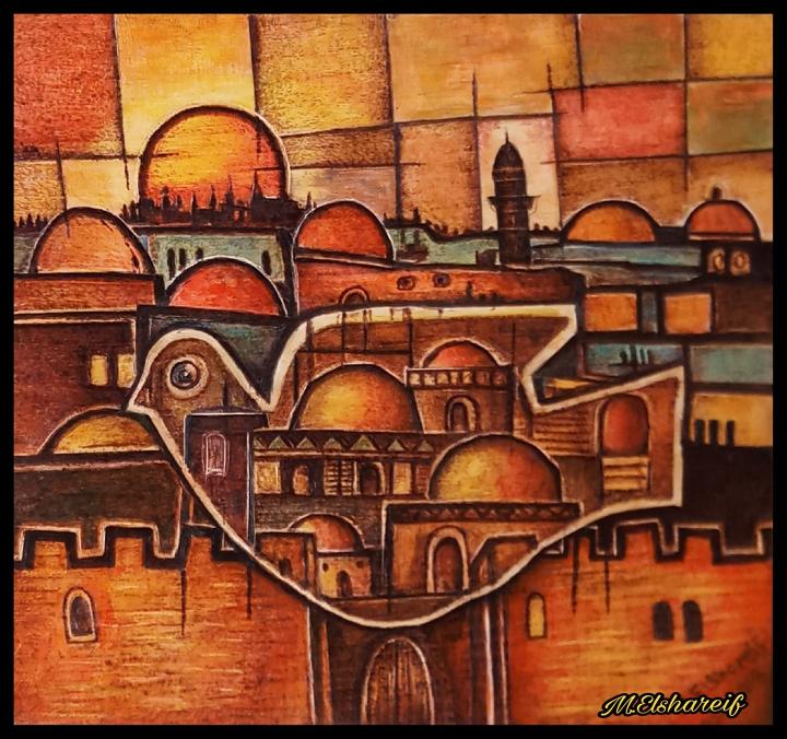 mohammed-elsherif-2018-painting-untitled-107